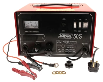 Image of Metal Battery Charger - 30A - 12V/24V 750 MAYPOLE