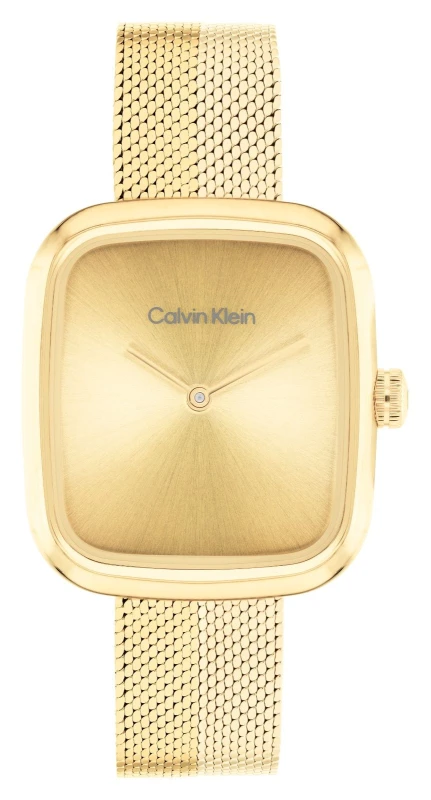 Image of Calvin Klein 25100099 Adore (30mm) Gold Dial / Two-Tone Gold Watch