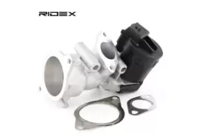 Image of RIDEX EGR valve FORD,FIAT,PEUGEOT 1145E0022 9656612380,9681825280,161831 Exhaust gas recirculation valve,EGR 1618GZ,1618S8,0009656612380,71793027