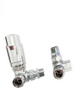 Image of Ultraheat Corner Thermostatic Valve & Trv Head