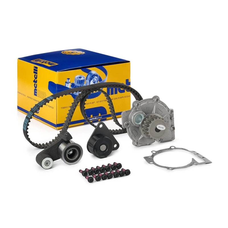 Image of METELLI 30-1019-4 Water Pump + Timing Belt Kit Number of Teeth: 144 Water Pump & Timing Belt Kit (3096)