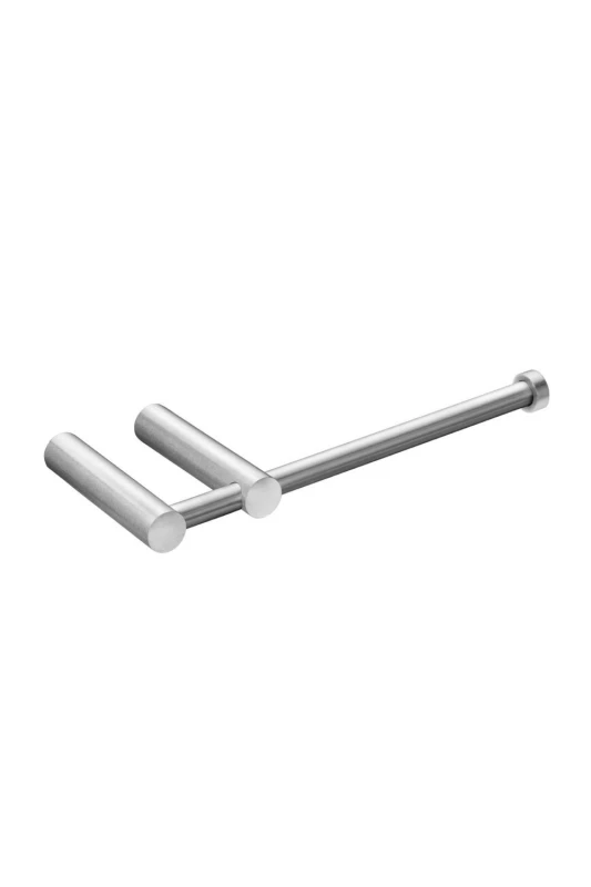 Image of Cosmic Paper Holder Without Cover Matt Stainless Steel Logic in Grey Grey Unisex