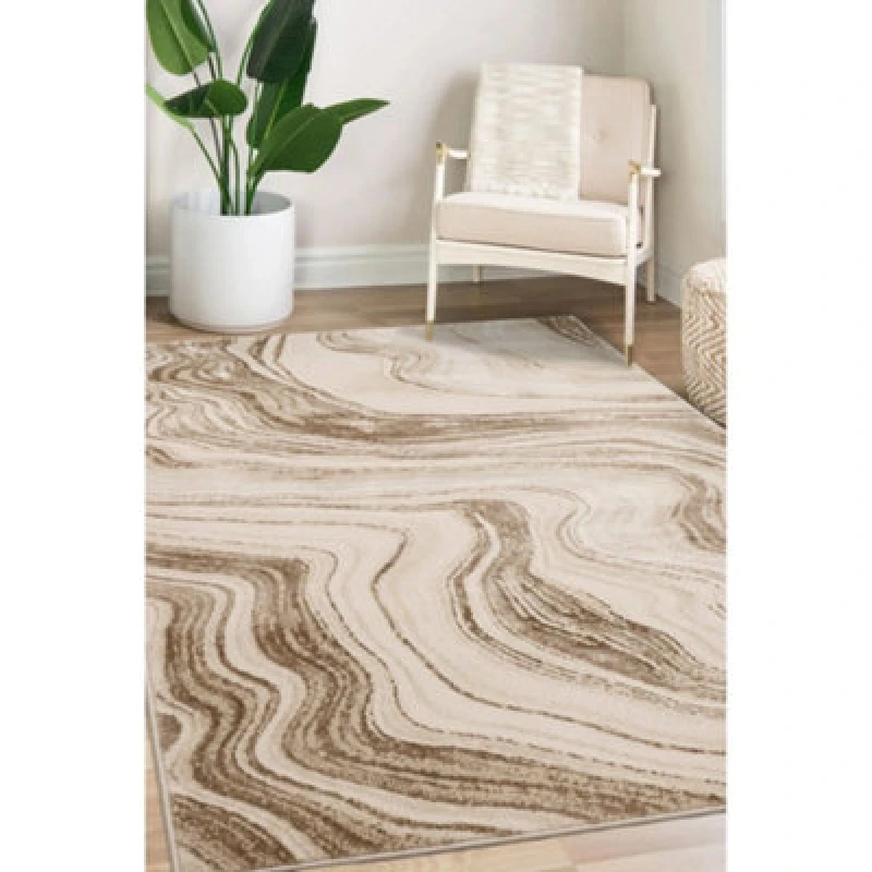 Image of Homemaker Dusk Watercolour Champagne 200X290Cm Rug, Gold DUSKWARC200290