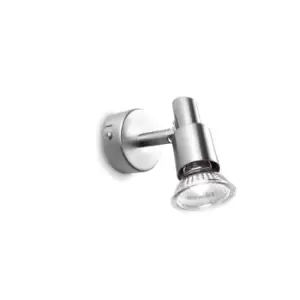 Image of Slem 1 Light Ceiling Flush Light Nickel GU10