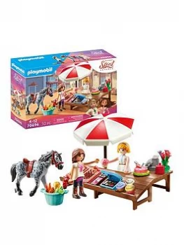 Image of Playmobil Spirit Untamed Miradero Candy Stand Playset