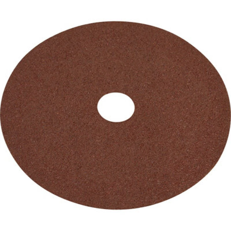 Image of Loops 25 PACK 100mm Fibre Backed Sanding Discs - 40 Grit Aluminium Oxide Round Sheet Multi