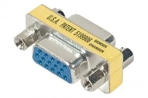 Image of Mini Coupler Hd15 F To F Vga