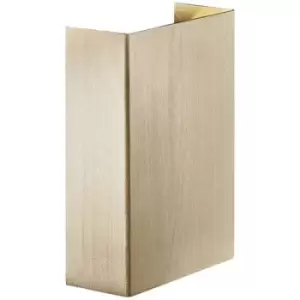 Image of Nordlux Fold 10 2019041035 LED wall light EEC: F (A - G) LED (monochrome) LED 7.5 W Brass