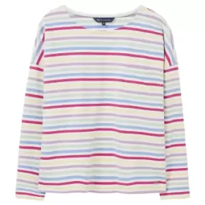 Image of Crew Clothing Womens Heide Top Multi Stripe 10