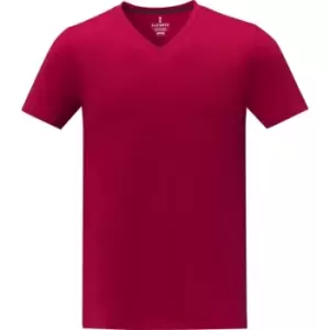 Image of Elevate Mens Somoto T-Shirt (S) (Red)