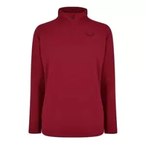 Image of Castore Saracens quarter Zip Top Mens - Red