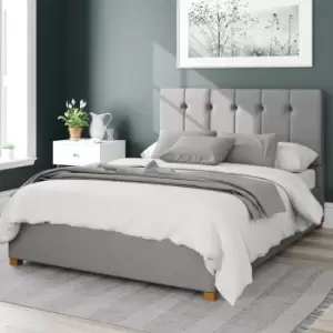Image of Aspire Hepburn Ottoman Storage Bed Eire Linen Grey Single