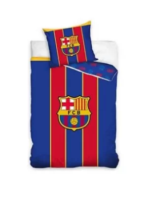 Image of Barcelona FC Barcelona Single Duvet Cover Set, Multi