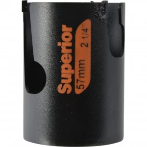 Image of Bahco Superior Carbide Tip Multi Construction Hole Saw 57mm