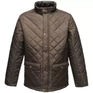 Image of Professional TYLER Quilted Jacket mens Coat in Black - Sizes UK S,UK M,UK L,UK XL,UK XXL,UK 3XL