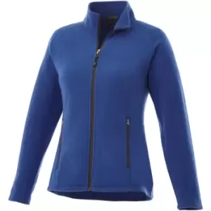 Image of Elevate Womens/Ladies Rixford Full Zip Polyfleece (XL) (Classic Royal Blue)