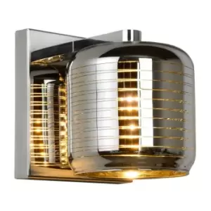 Image of Lucide ERYN - Wall Light - 1xG9 - Chrome