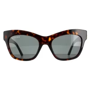 Image of Cat Eye Dark Havana and Gold Green Grey BB0132S