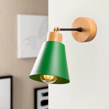Image of Manavgat - N-614 Green Wall Lamp