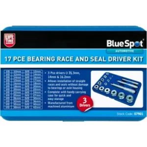 Image of BlueSpot 07901 17 Piece Bearing Race and Seal Driver Kit