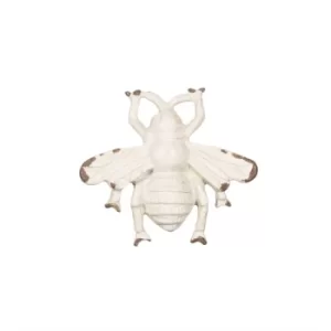 Image of Antique White Bee Drawer Knob