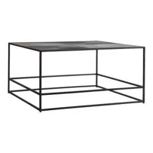 Image of Gallery Direct Hadston Coffee Table Antique Silver