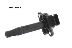 Image of RIDEX Ignition coil VW,AUDI,SKODA 689C0021 06B905105,06B905115,06B905115B Coil pack,Ignition coil pack,Engine coil,Engine coil pack 06B905115E,CL014