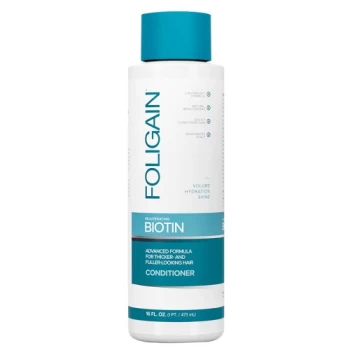 Image of Foligain Rejuvenating Biotin Conditioner 473ml - Advanced formula to Help Thinning Hair in Men & Women