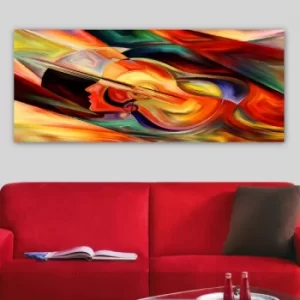 Image of YTY225930637_50120 Multicolor Decorative Canvas Painting