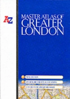 Image of Master Atlas of Greater London Hardback