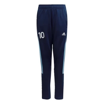 Image of adidas Messi Tiro Number 10 Training Tracksuit Bottoms Ki - Night Indigo