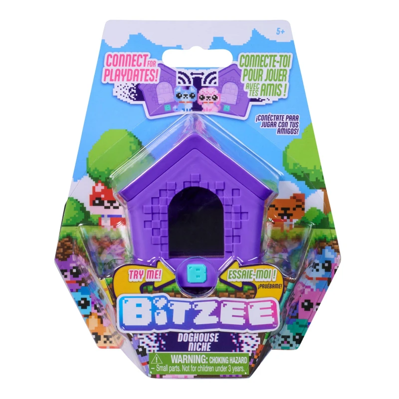 Image of Bitzee Interactief digitaal speelgoed huisdier intrctvDigitalPetDoghouse
