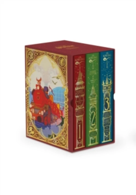 Image of Harry Potter 1-3 Box Set: MinaLima Edition Multiple-component retail product