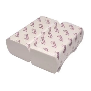 Image of Leonardo M Fold 2 Ply White Hand Towel 3000 Pack HTL002DS