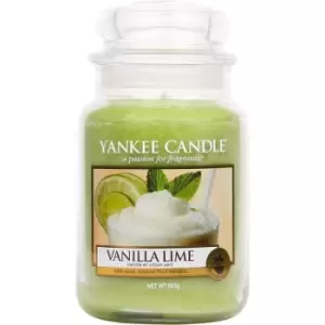 Image of Yankee Candle Vanilla Lime Scented Candle 623g