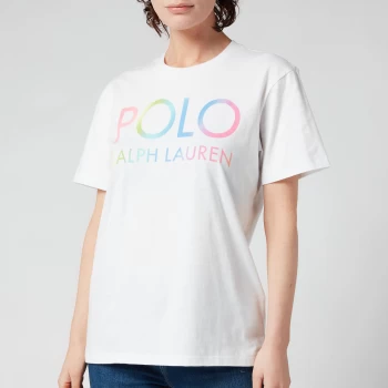 Image of Polo Ralph Lauren Womens Big Logo T-Shirt - White - L