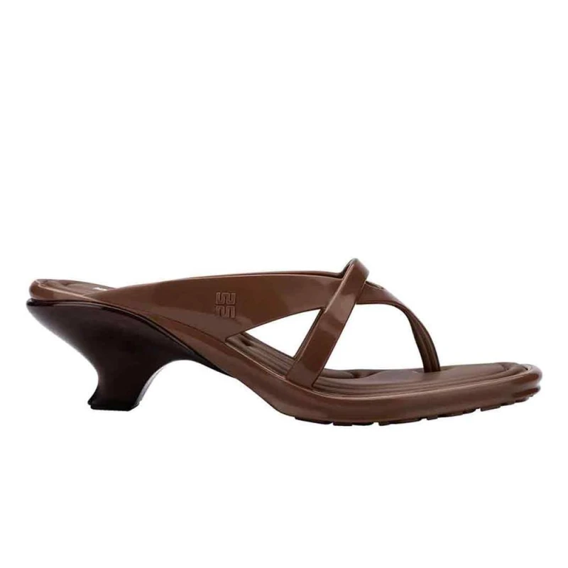 Image of Melissa Shoes Womens Layla Heels in Brown Size: 5 Brown Female 5