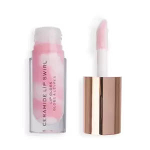 Image of Makeup Revolution Lip Swirl Ceramide Gloss (Various Shades) - Gloss Clear