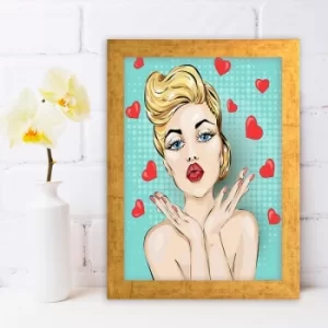 Image of AC370689071 Multicolor Decorative Framed MDF Painting