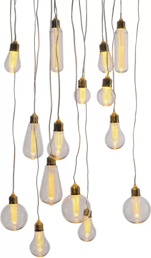 Image of Noma The Bulb Spiral Chandelier