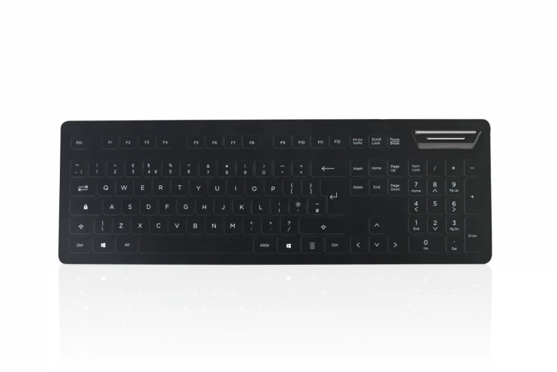 Image of Accuratus 104V2 keyboard Medical USB QWERTY UK English Black