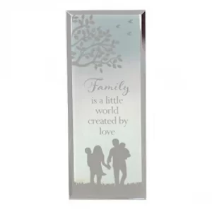 Image of Reflections Of The Heart Family Standing Plaque