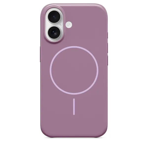 Image of Apple Beats - Back cover for mobile phone - MagSafe compatibility - plastic - sunset purple - for iPhone 16 MCFF4LL/A