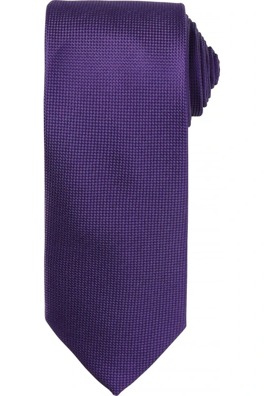 Image of Premier Premier Men Micro Waffle Formal Work Tie Pack of 2 in Purple Purple One Size Male 5059269299729