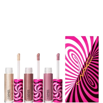 Image of MAC Tiny Tricks Mini Lipglass Trio - Cool