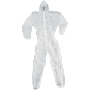Image of Wickes Decorators Coversuit White Size XL