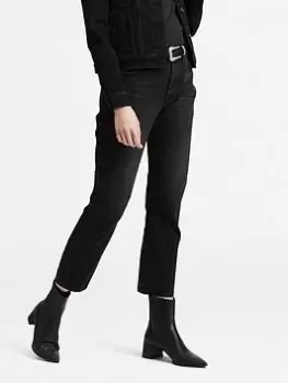 Image of Levis 501&reg; Crop Jean - Dark Wash, Denim, Size 31, Length 30, Women