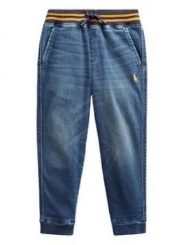 Image of Ralph Lauren Boys Denim Jog Jeans - Blue