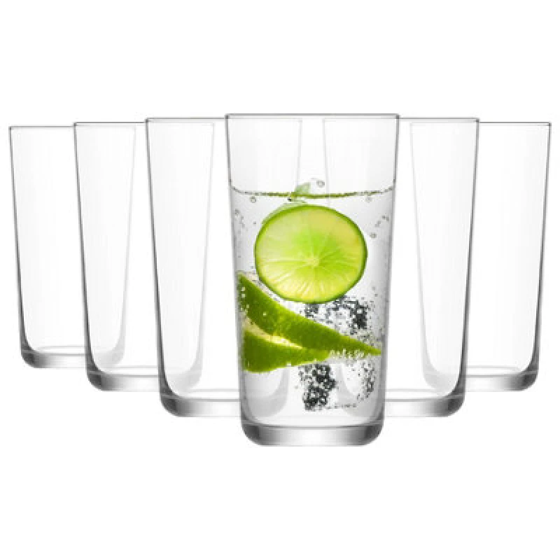Image of LAV Glassware Lav Assos Highball Glasses - 490Ml - Pack Of 6
