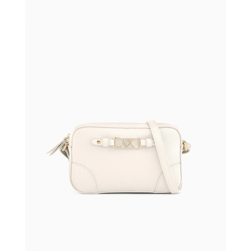 Image of Armani Exchange MESSENGER BAG Off White female One Size